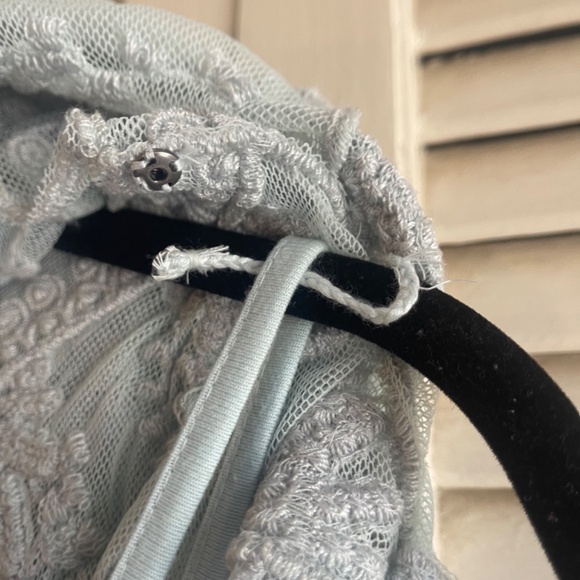 Sundance Embroidered Mesh Overlay Dress - Picture 7 of 12